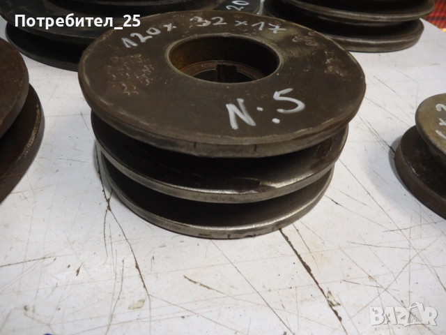 Ремъчни шайби  обява №4, снимка 6 - Електродвигатели - 46698103