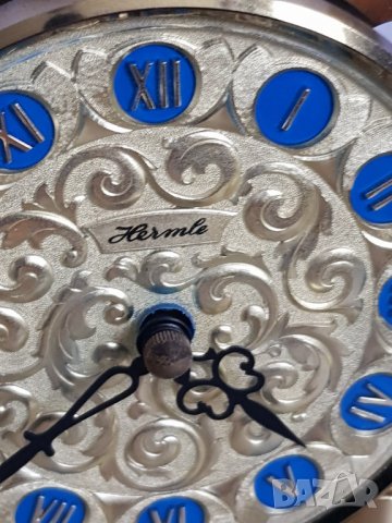 Немски настолен кварцов часовник HERMLE, снимка 11 - Антикварни и старинни предмети - 35926540