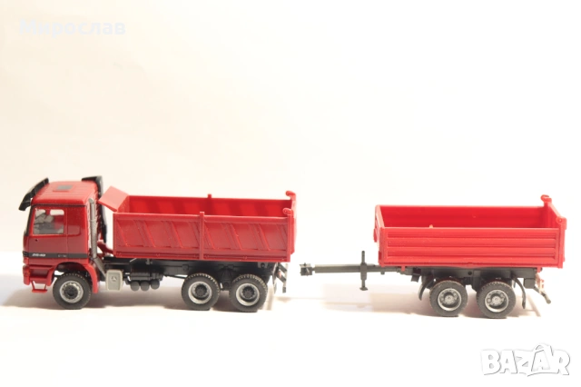 HERPA H0 1/87 MERCEDES ACTROS САМОСВАЛ ГОНДОЛА КАМИОН
