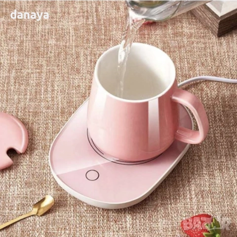 6077 Затопляща подложка за чаша нагревател за затопляне, снимка 5 - Други - 53518299