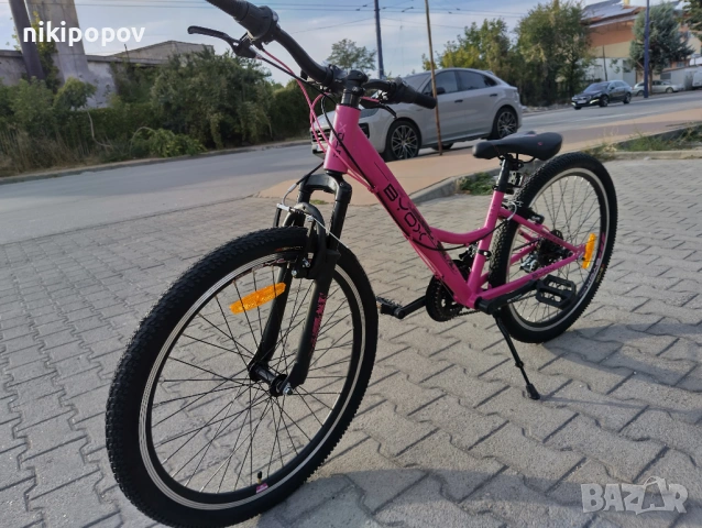 BYOX Велосипед 24" PRINCESS розов, снимка 6 - Велосипеди - 53561318