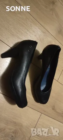 Marco Tozzi - естествена кожа обувки на ток, снимка 6 - Дамски обувки на ток - 47707834