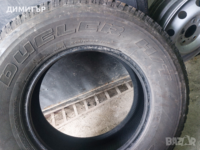 4 бр.зимни гуми Brigestone 245 70 16 dot3421 цената е за брой!, снимка 4 - Гуми и джанти - 44650087