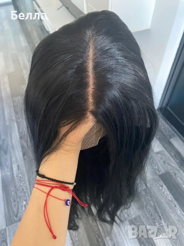 НОВА естествена перука! 100% високо качество