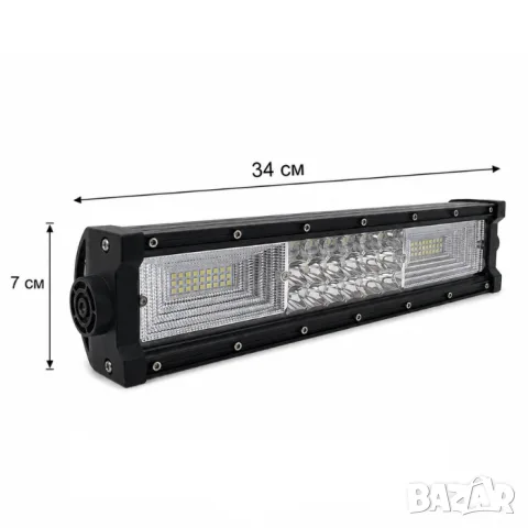 LED бар 72W 35 см, снимка 3 - Аксесоари и консумативи - 55864444