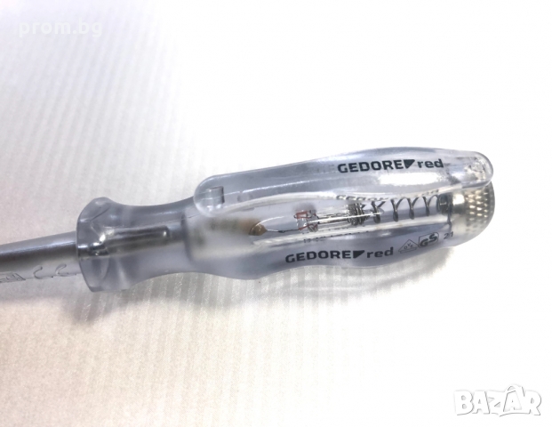 GEDORE Red тест отвертка, фазомер, 105 - 250 V,  Германия, снимка 8 - Отвертки - 36078119