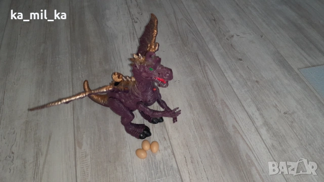 Дракон-лилав,голям - играчка, снимка 7 - Музикални играчки - 53283170