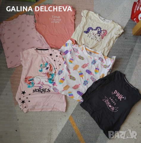 Сет от тениски 5-6 год.