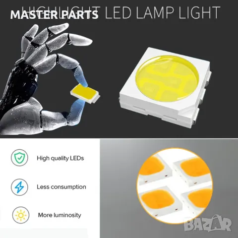 LED плафони заден регистрационен номер Mercedes ML GL R w164 w251 x164, снимка 7 - Части - 47307670