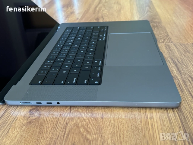 16' Apple MacBook Pro M1 2021 Space Grey 32GB RAM/512GB SSD/Бат 12ч, снимка 9 - Лаптопи за работа - 53383979