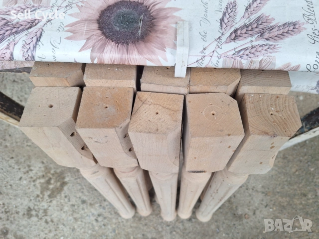 ✅10 БРОЯ СТРУГОВАНИ КРАКА ЗА МАСА❗, снимка 2 - Маси - 53341572