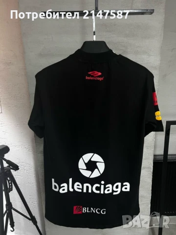 Мъжки тениски Balenciaga , снимка 2 - Тениски - 50939569