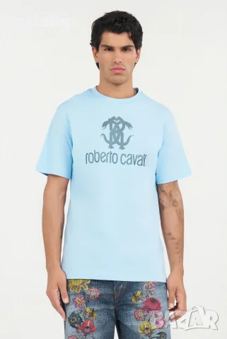 ROBERTO CAVALLI нова оригинална тениска XXL, снимка 2 - Тениски - 56366813