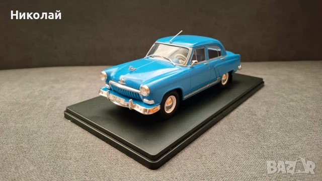 1960 GAZ M21 Volga 1:24 Hachette/Whitebox Diecast Колекционерски модел количка, снимка 4 - Колекции - 50966712