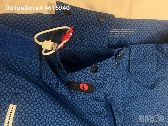 Долнище с ПОДГРЕВ / РЕОТАНИ състезателно за ски / сноуборд мъжко helly hansen размер XL, снимка 8 - Зимни спортове - 53504790