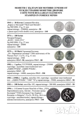 Ново!  Каталог на Българските монети 1880 - 2026 година, снимка 2 - Нумизматика и бонистика - 38053539