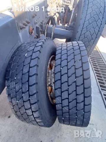 2 броя гуми с джанти 215/75/17,5