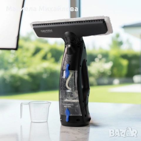 Прахосмукачка за прозорци OSSTOOLS 3 в 1 – Безжично почистване без капки и мокри следи!, снимка 2 - Прахосмукачки - 53251828