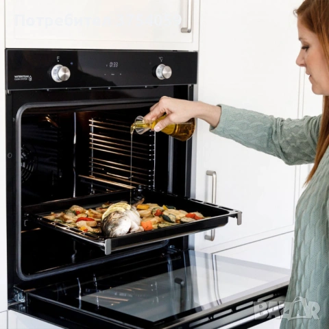 Вградена многофункционална фурна Taurus HM978BKD – 78 л, 3100 W, WaterSteam Clean, клас A, снимка 3 - Печки, фурни - 53179570