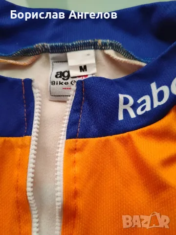 Rabobank - Мъжка колоездачна блуза с дълъг ръкав + подарък блуза в къс ръкав. , снимка 7 - Спортна екипировка - 47261274