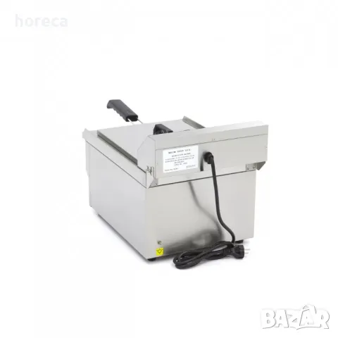 Фритюрник 16 л - с кран, студена зона и регулируем термостат, снимка 6 - Обзавеждане на кухня - 50286321