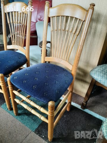 Трапезни столове масив внос от Холандия , снимка 4 - Столове - 41430201