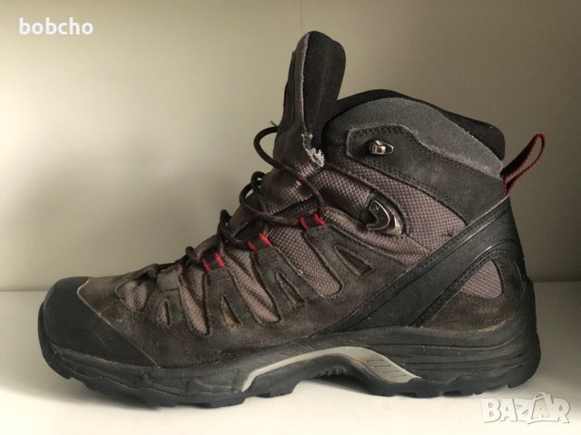 SALOMON - Quest Prime Gtx GORE-TEX 392927 27 V0 Magnet/Black/Red Dalhia, снимка 5 - Мъжки боти - 42713644