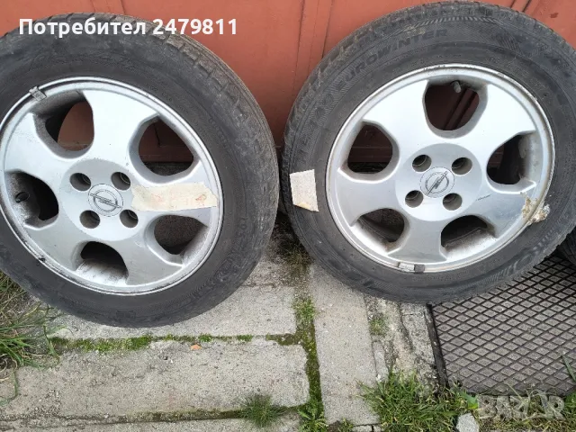 Джанти с гуми за Опел Астра J 15", снимка 4 - Гуми и джанти - 49906650