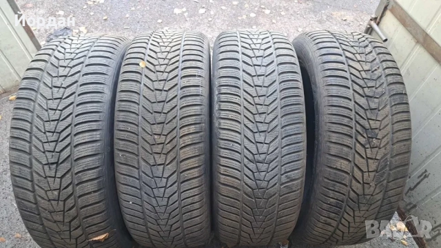 Продавам 4 зимни гуми HANKOOK на 1 сезон