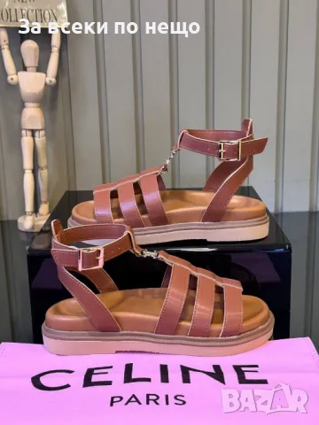 Celine Дамски Сандали Селин - 3 Налични Цвята Код E265, снимка 5 - Сандали - 50413149
