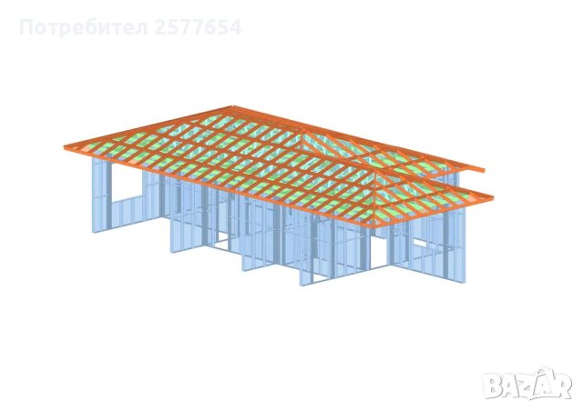 Къща,Бунгало,Преместваема къща,Сглобяеми къщи,Модулни,Жилищни-100м² , снимка 2 - Строителни материали - 44173443