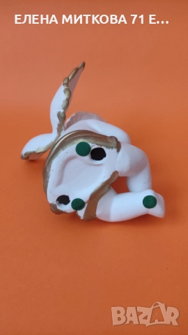 Две прекрасни порцеланови фигурки - херувимчета-доста масивни, снимка 5 - Статуетки - 52818530