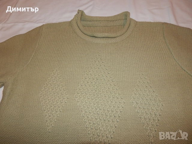 Зелена блуза С-М размер, снимка 7 - Блузи с дълъг ръкав и пуловери - 52049775