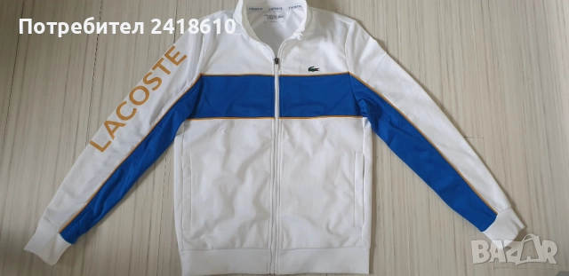 Lacoste Sport Tennis Classic Fit Full Zip Mens Size 3 - S НОВО! ОРИГИНАЛ! Мъжко Горнище с цял Цип!, снимка 10 - Спортни дрехи, екипи - 52541879