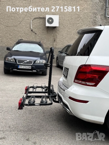 Багажник THULE за 2 велосипеда на теглич , снимка 9 - Аксесоари и консумативи - 43358951