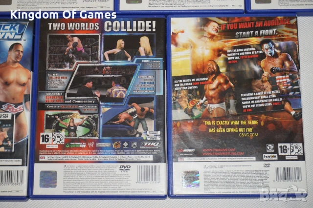Игри за PS2 SmackDown vs Raw 2011 2010 2009 2008 2007/Shut Your Mouth/TNA iMPACT, снимка 10 - Игри за PlayStation - 49514774