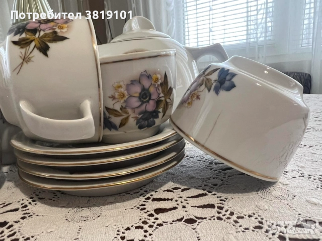 Сервиз кафе Китка, снимка 2 - Сервизи - 52509396