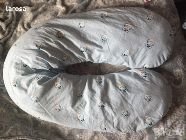 Възглавницаза бременни, за кърмене и гнездо, снимка 3 - Аксесоари за кърмачки - 36195964
