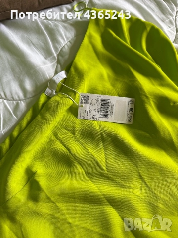 ЧИСТО НОВА! Официална Къса Рокля Mango Размер XS, снимка 8 - Рокли - 52610796