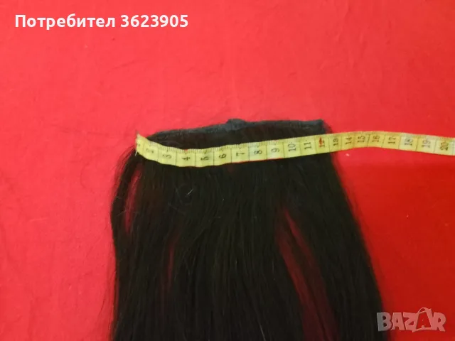 естествени удължения коса, снимка 4 - Аксесоари за коса - 49011290