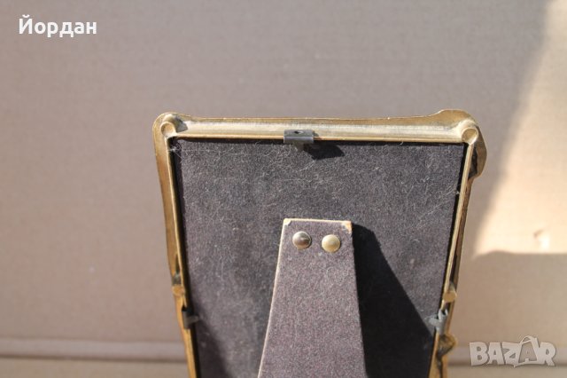 Бронзова рамка за снимка, снимка 7 - Антикварни и старинни предмети - 41808105