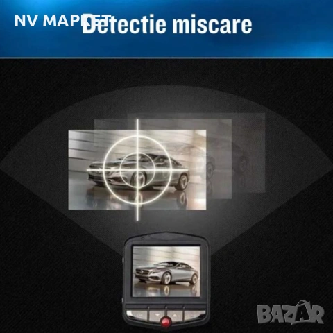 DVR камера за кола с 2.4 инчов екран, Full HD резолюция и 360 градуса въртене, снимка 6 - Аксесоари и консумативи - 53684722