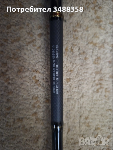 Спининг въдицa за пъстърва Daiwa Trout X AT 60L – 1.83m/1-10gr, снимка 4 - Въдици - 52187404