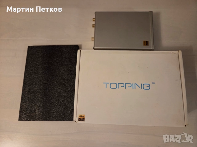 TOPPING D10S - Desktop USB DAC 32bit 384KHz DSD256 - Silver, снимка 6 - Други - 52795393