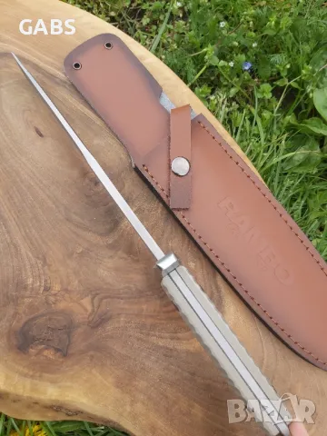 Нож RAMBO Last Blood Heartstopper, снимка 7 - Ножове - 49963029