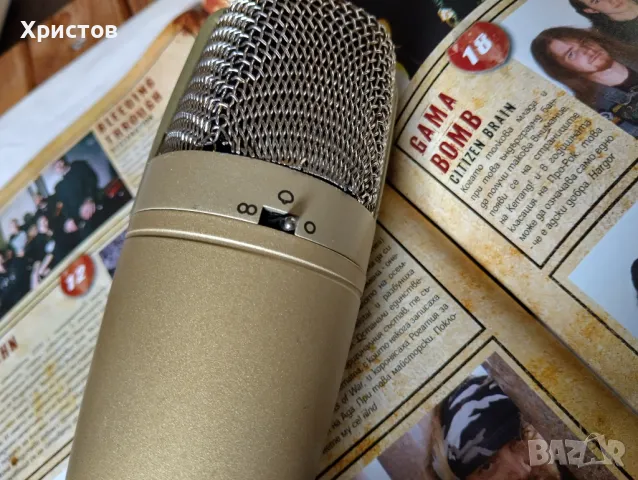 BEHRINGER C3, снимка 6 - Микрофони - 47528509