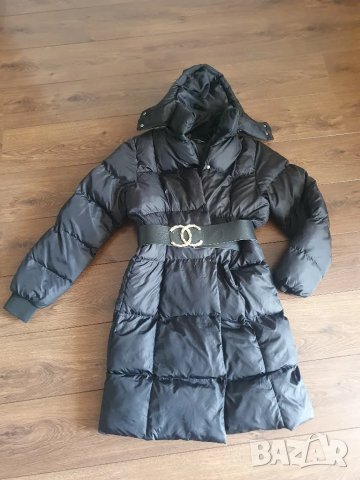 Шанел C hanel шуба /дълго яке, снимка 7 - Якета - 47320113