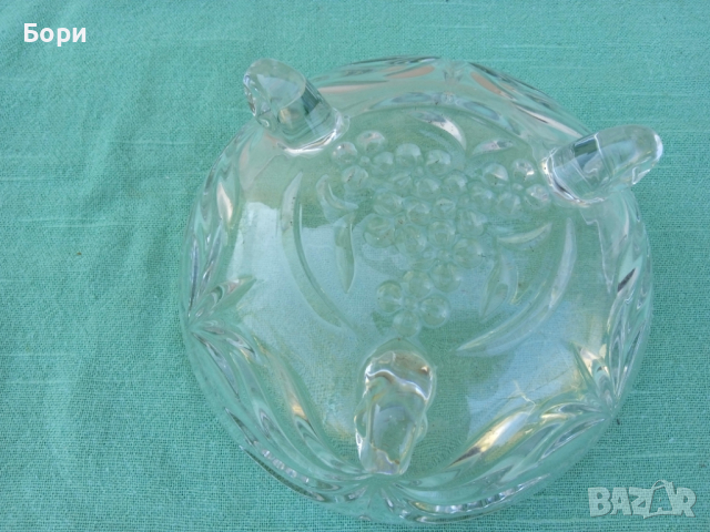 Стара кристална купа, снимка 6 - Аксесоари за кухня - 36224434