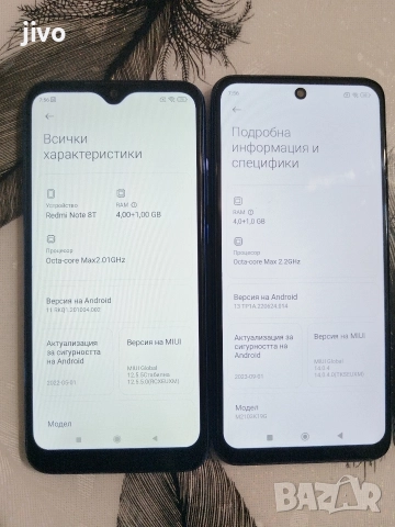 Redmi Note 10 5G/Redmi Note 8T/пълен комплект/Без Забележки , снимка 6 - Xiaomi - 52871363