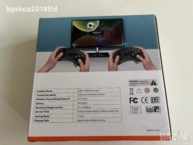 Игрова конзола SG800 - Sega и NES игри, снимка 3 - Други игри и конзоли - 48456895